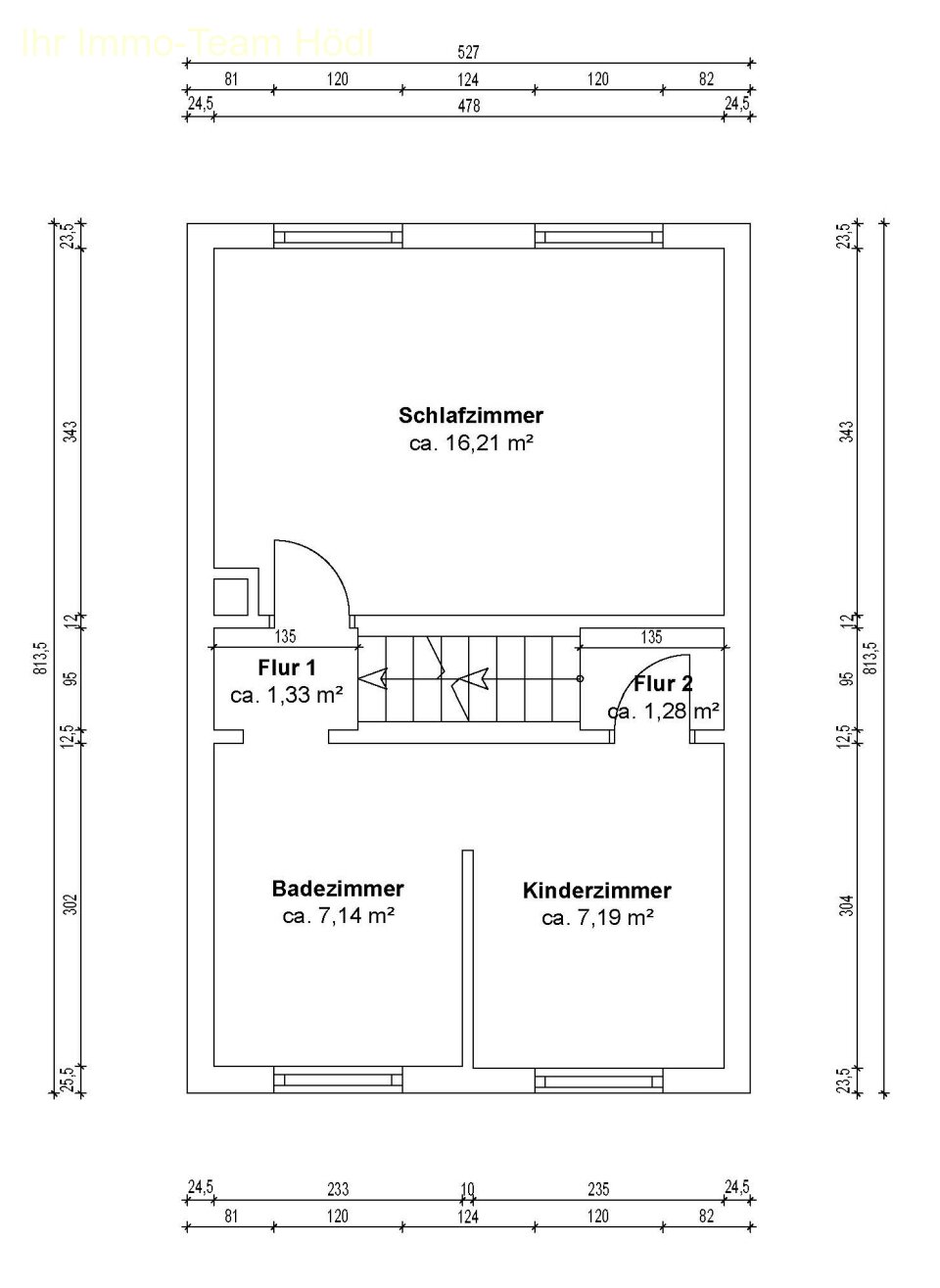 Grundrissplan OG