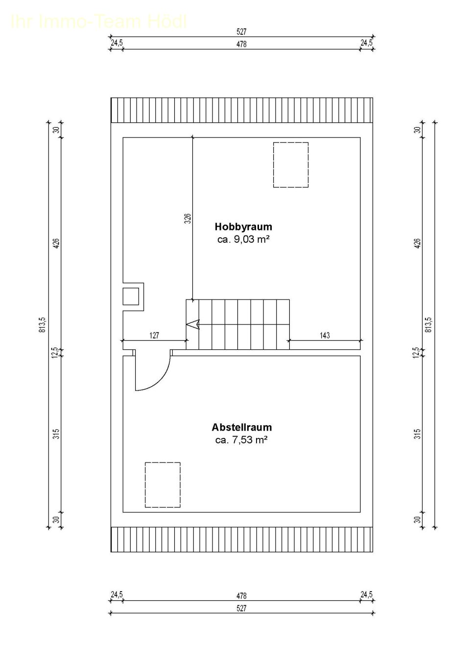 Grundrissplan DG