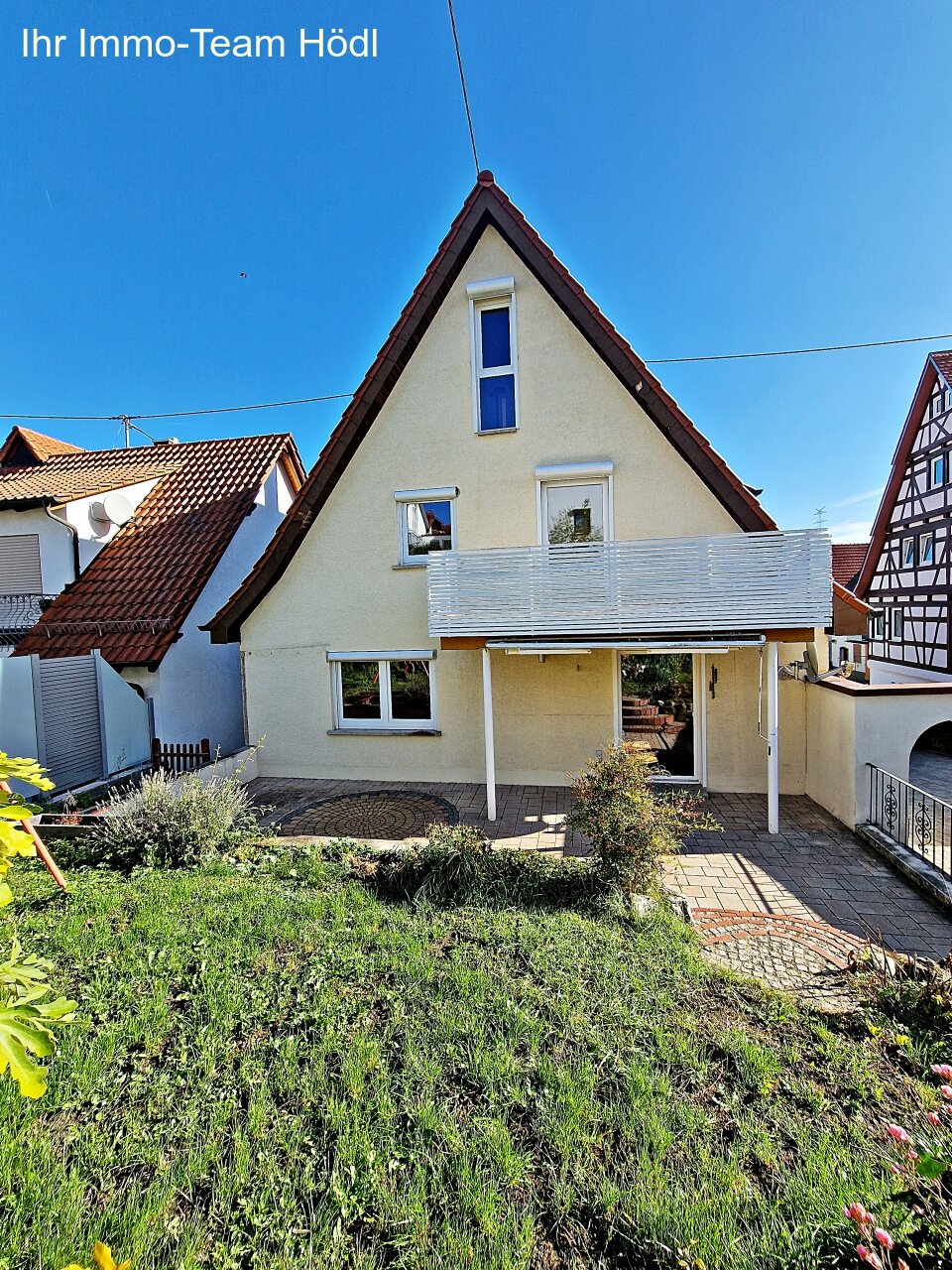 Ansicht Haus vom Garten aus