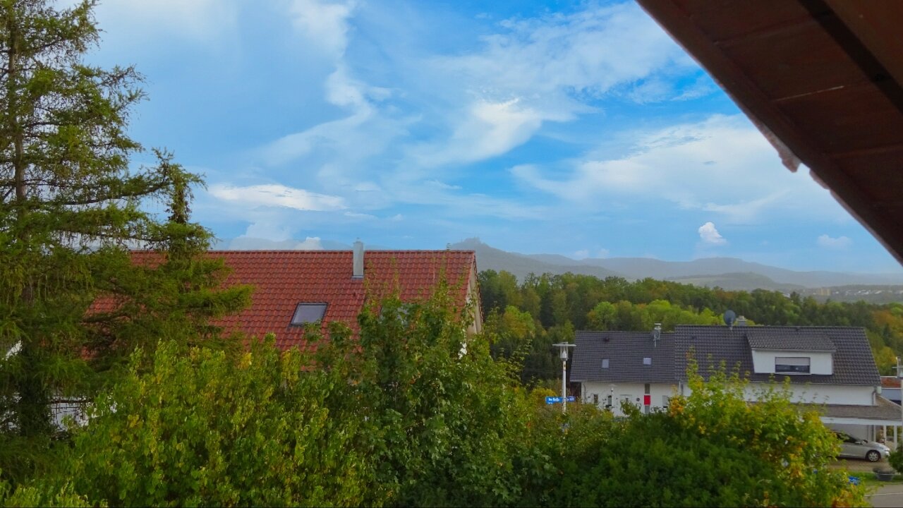 Blick vom Balkon zum Hohenzollern