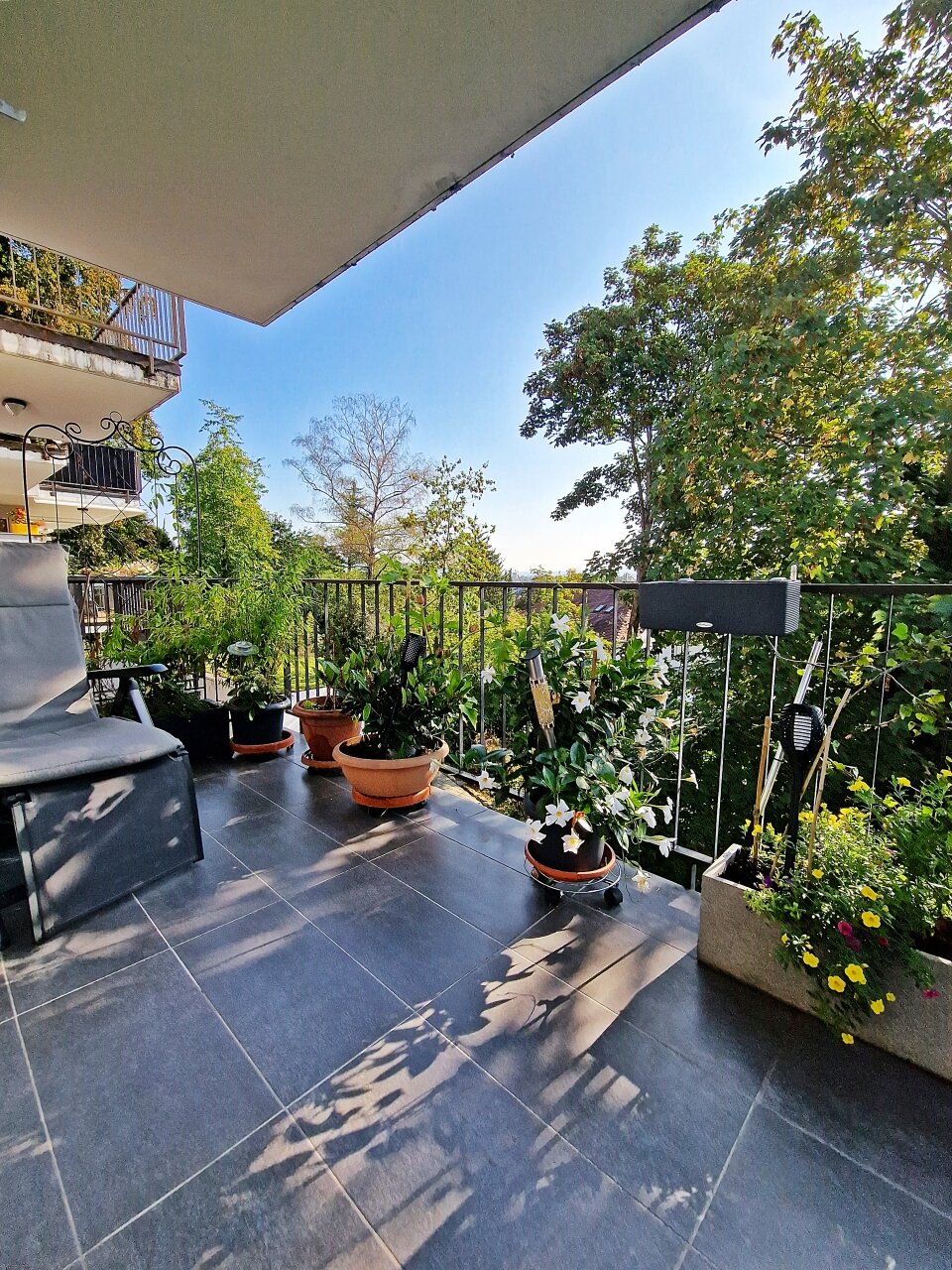 2.Balkon am Wohnzimmer