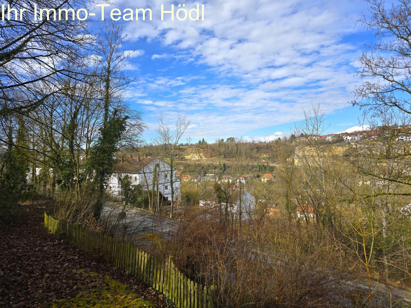Blick vom Balkon