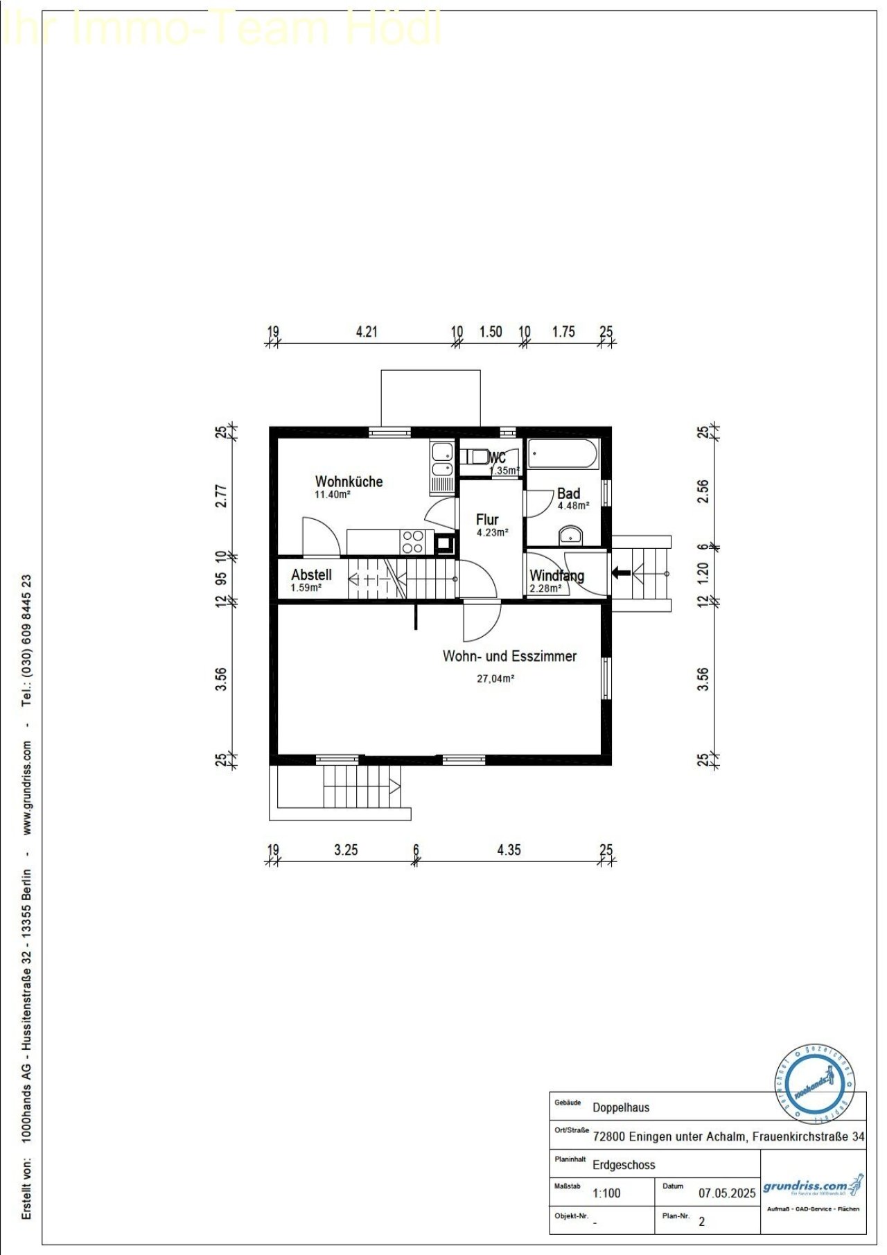 Grundriss EG