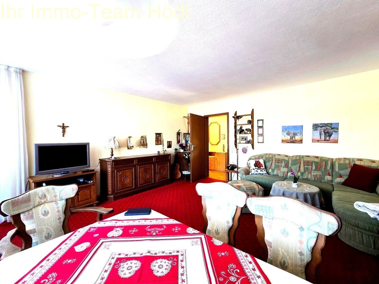 Wohnzimmer Blick zur Tür Wohnzimmer Blick zur Tür