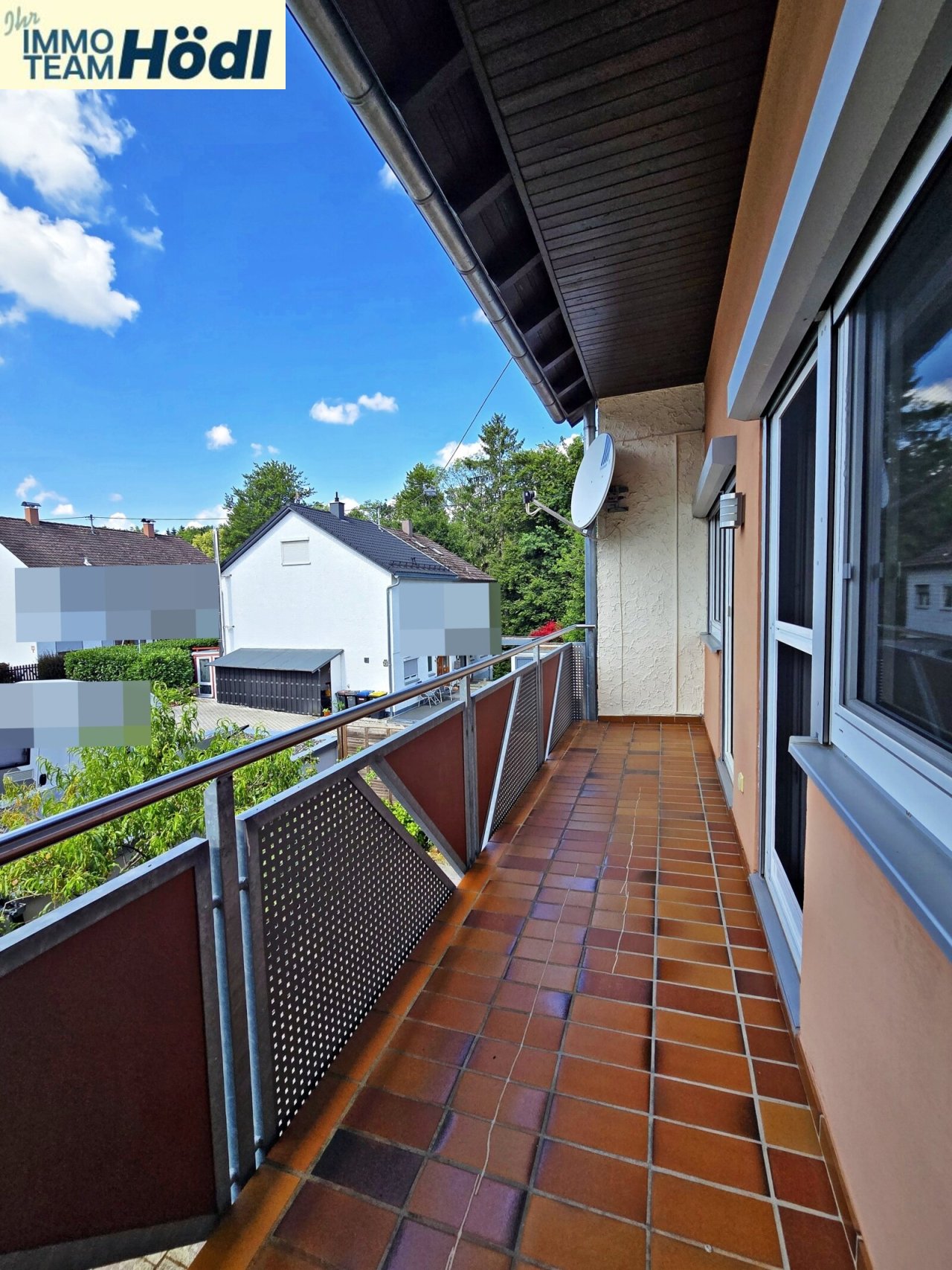 Süd-Balkon im OG
