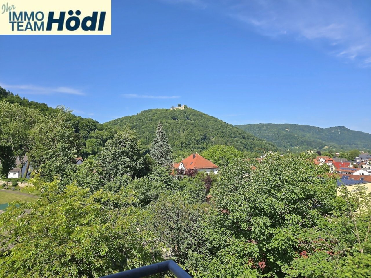 Ausblick Balkon