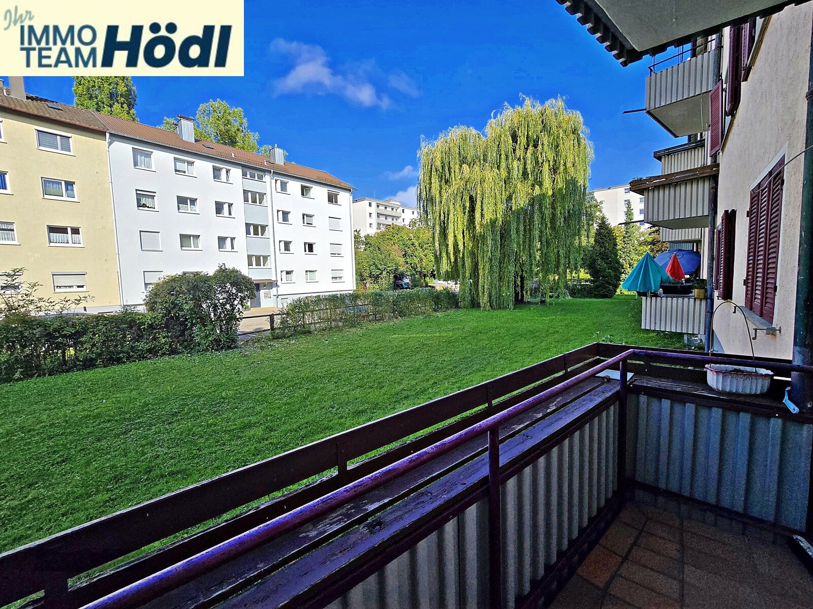 Blick vom Balkon Blick vom Balkon