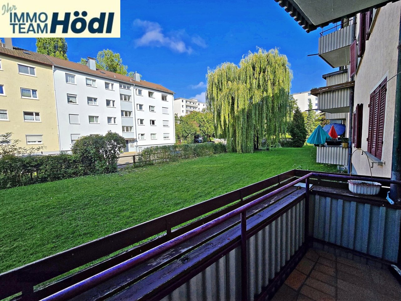Blick vom Balkon Blick vom Balkon