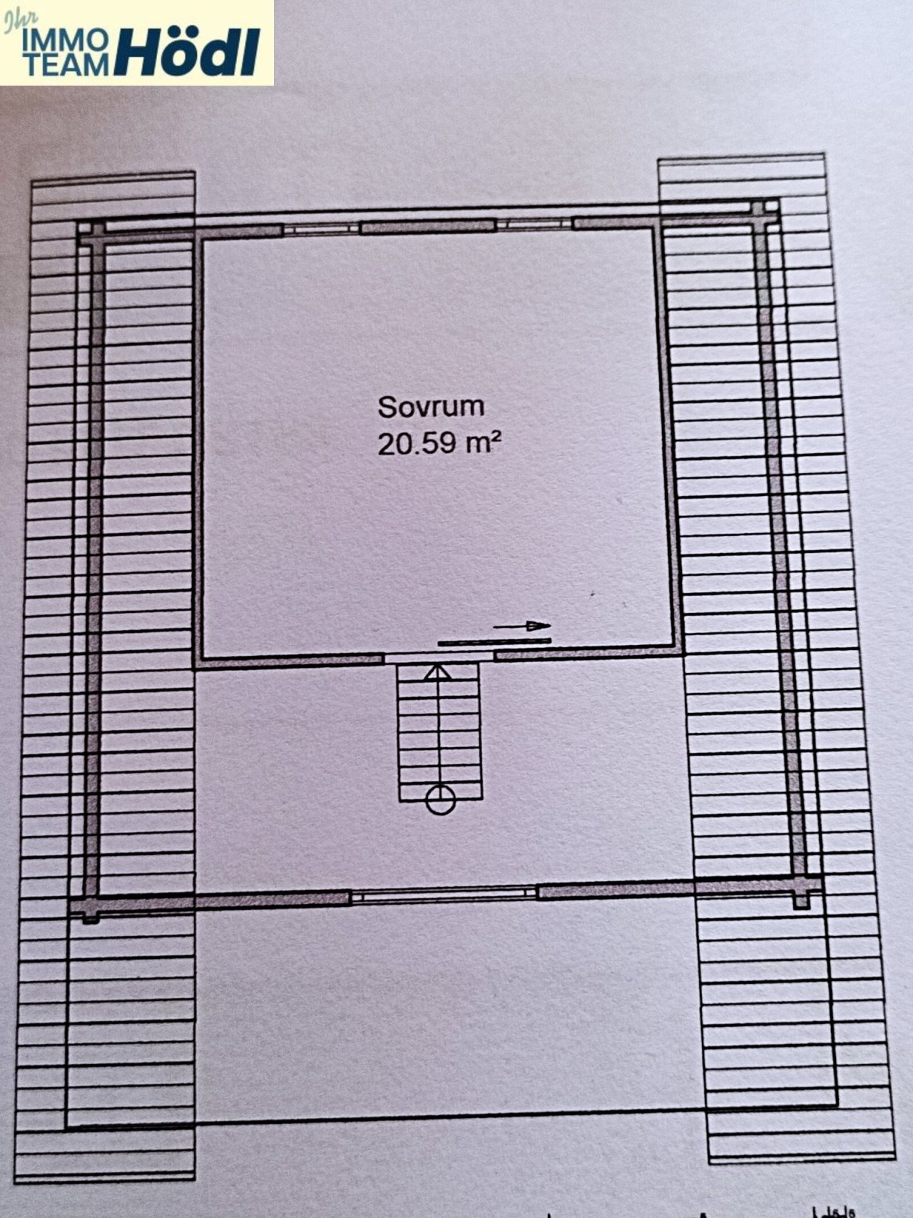 Grundrissplan Blockhaus OG