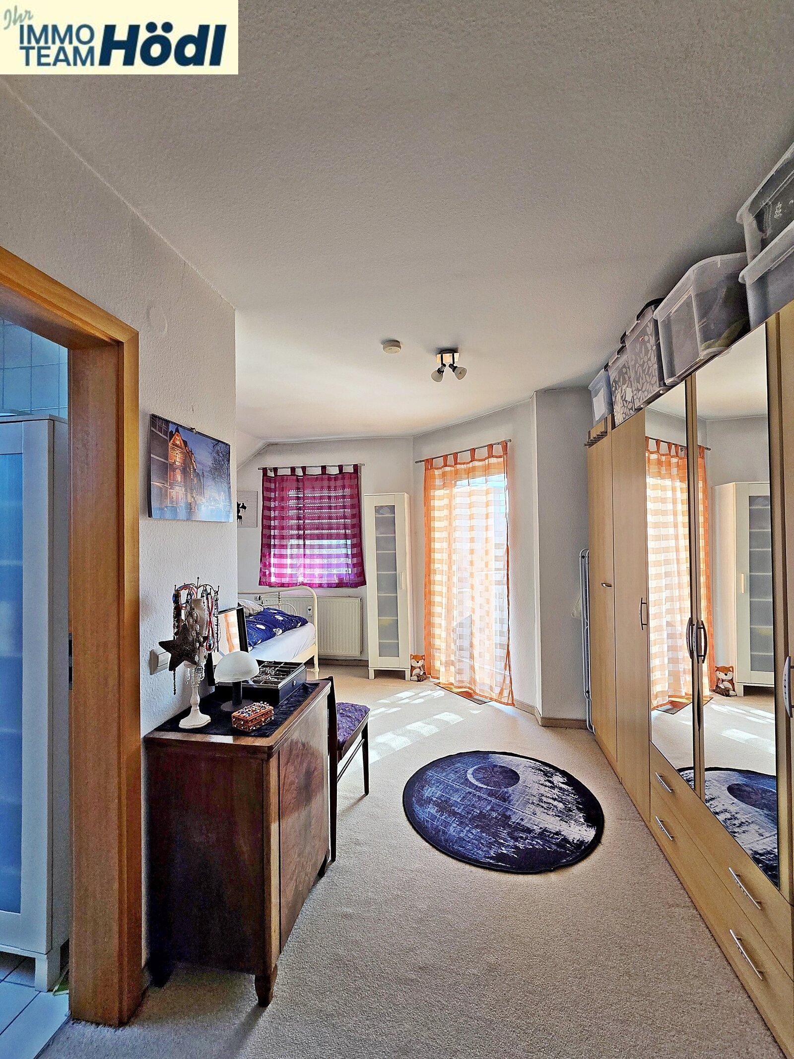 Flur ins Bad und in den Schlafbereich 