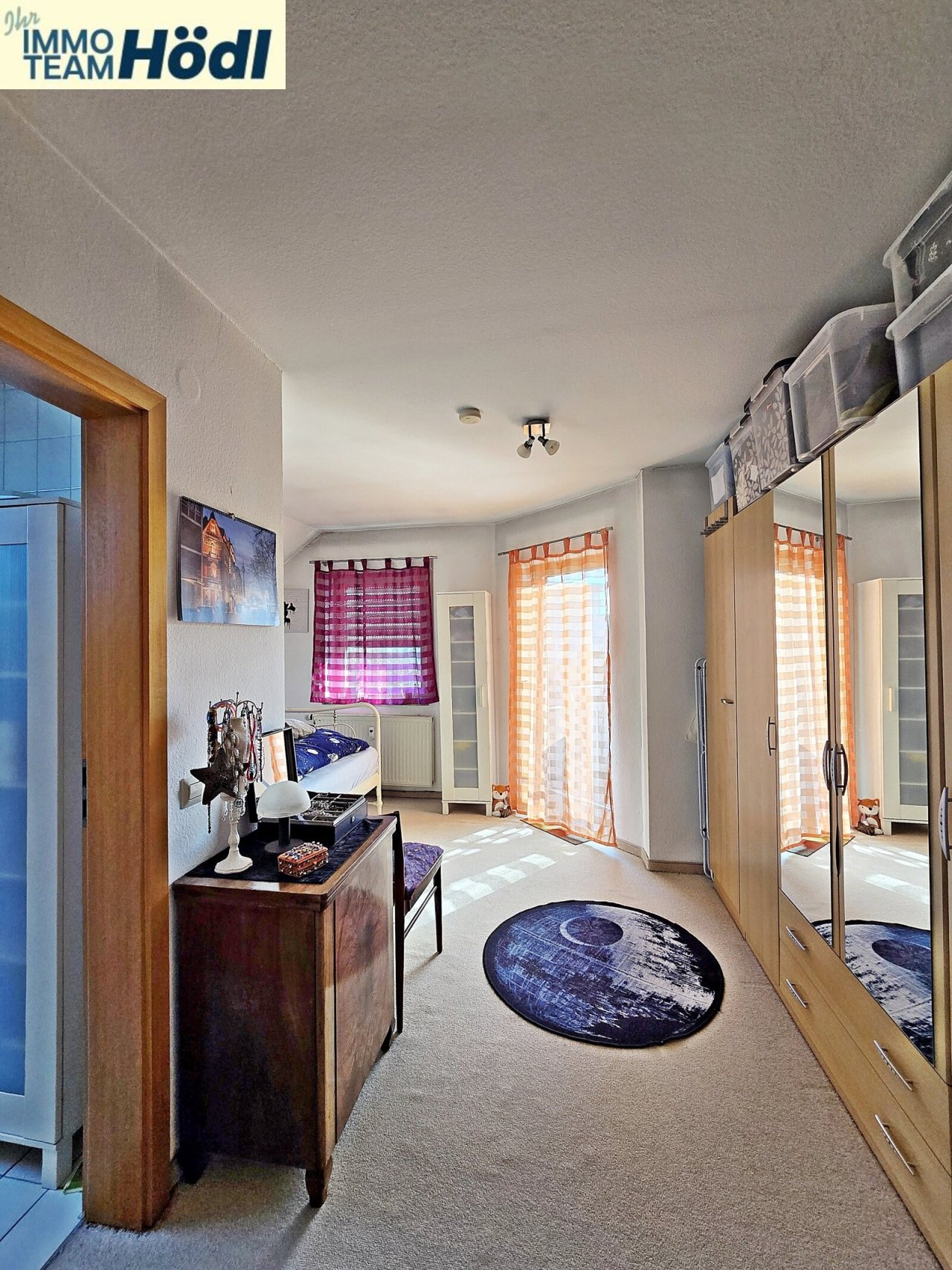 Flur ins Bad und in den Schlafbereich 