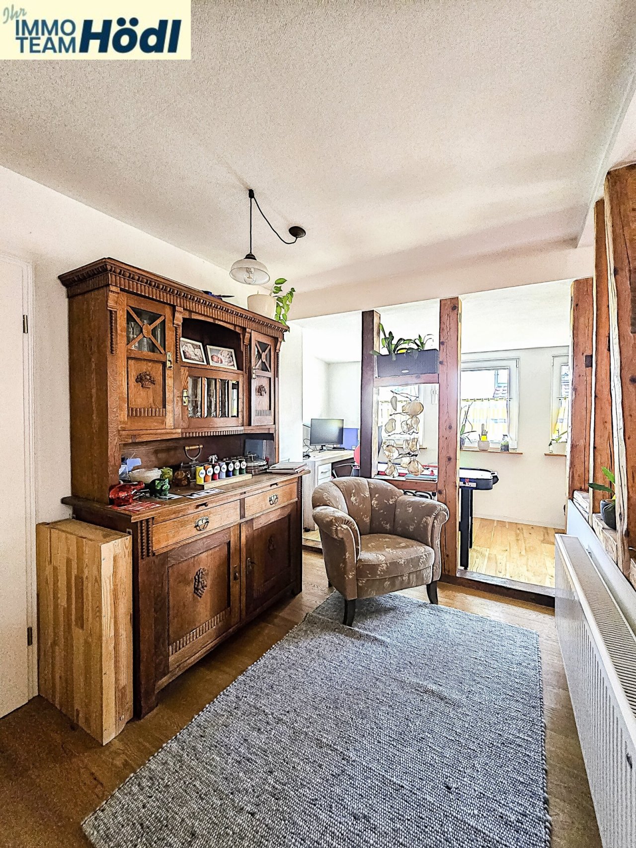 gemütlicher Vorraum - Wohn- und Esszimmer