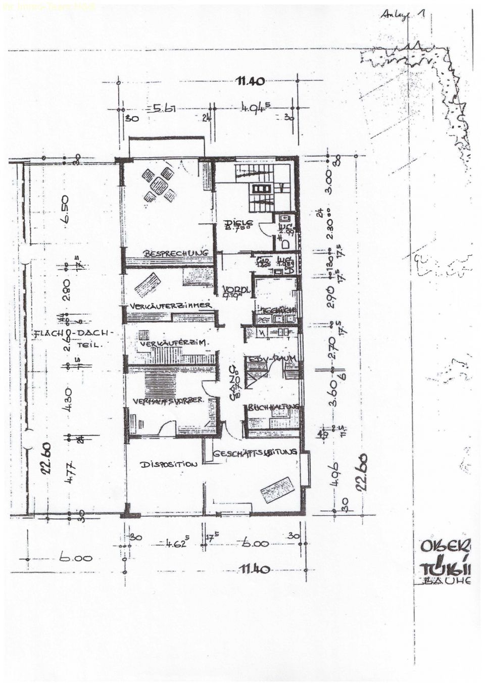 Grundrissplan