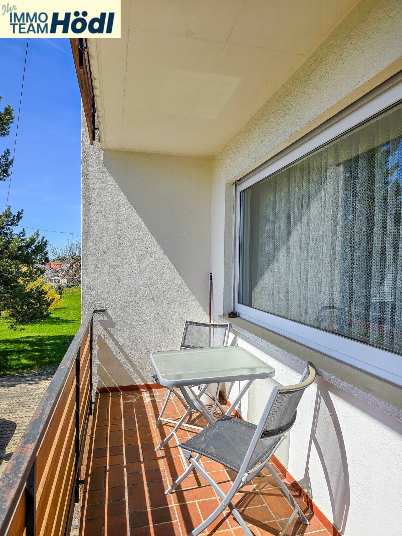  Balkon Wohnung EG