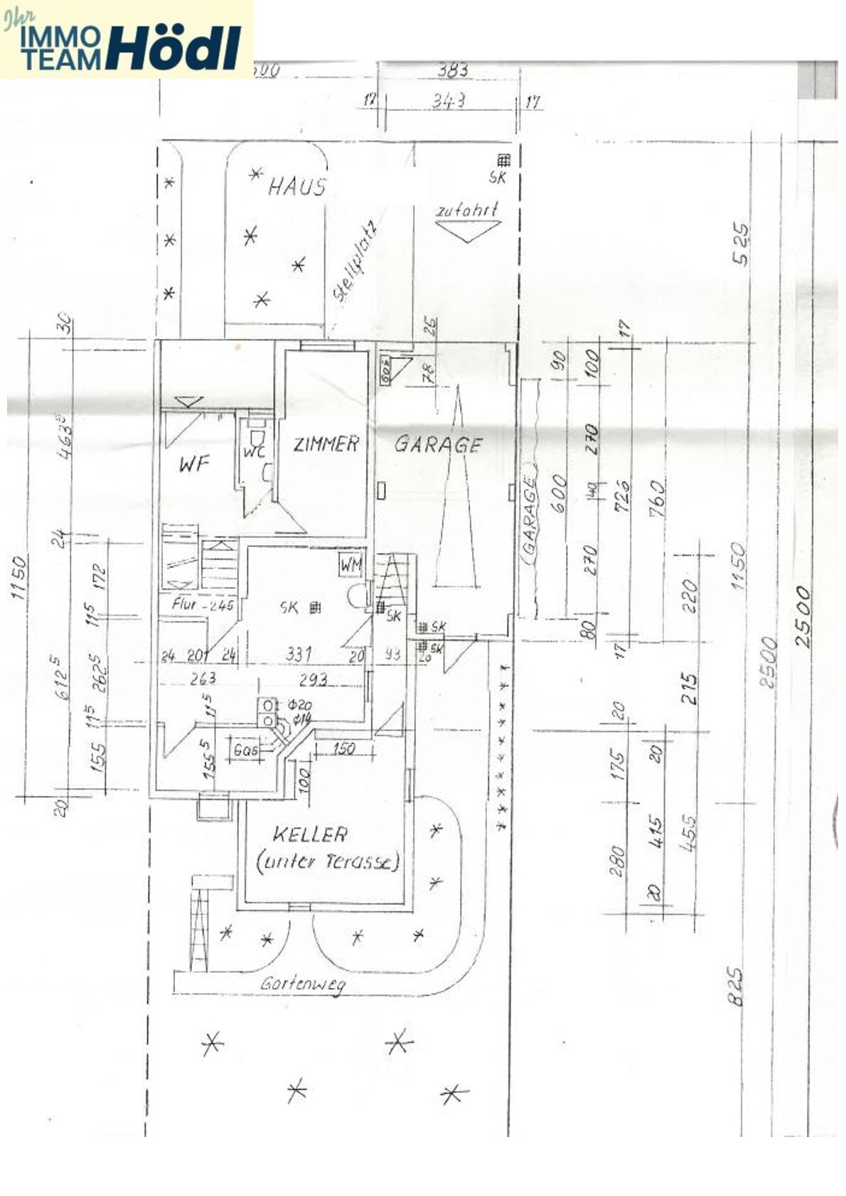 Grundriss EG und Keller