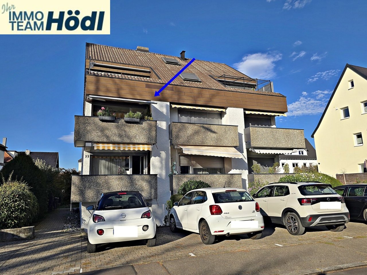 Rückansicht vom Haus Rückansicht vom Haus