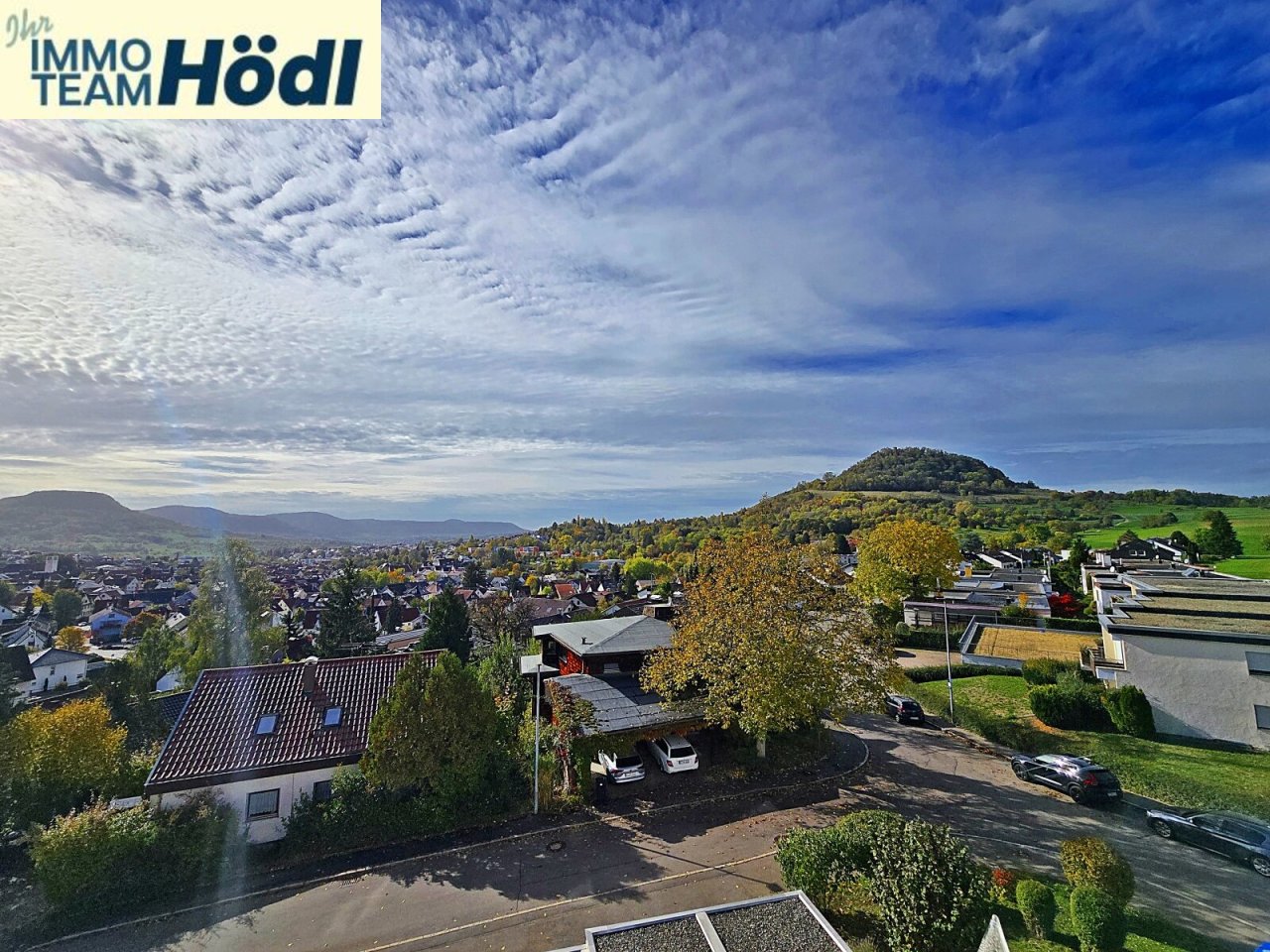 Blick vom Balkon 