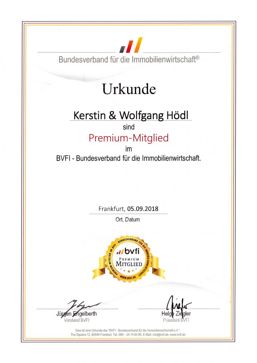 BVFI Premium-Mitglied